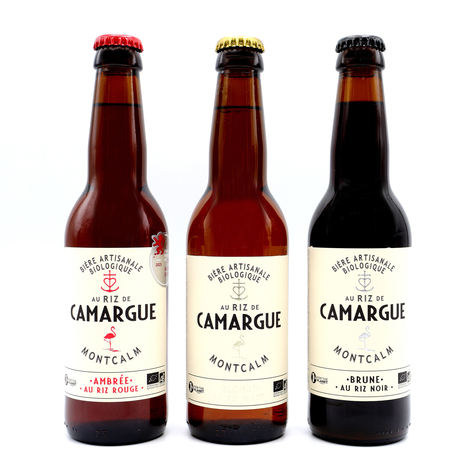 Bière artisanale et bio au riz de Camargue - Domaine de Montcalm - Au 429 idées - Nîmes