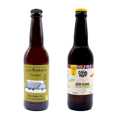 Bière artisanale et bio au riz de Camargue - Domaine de Montcalm - Au 429 idées - Nîmes