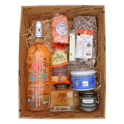 Coffret gourmand - Panier Camarguais - Nîmes - Au 429 idées Codognan