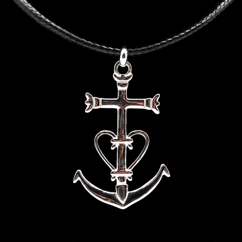 Collier croix  Camarguaise - Bijoux - Au 429 idées - Codognan 