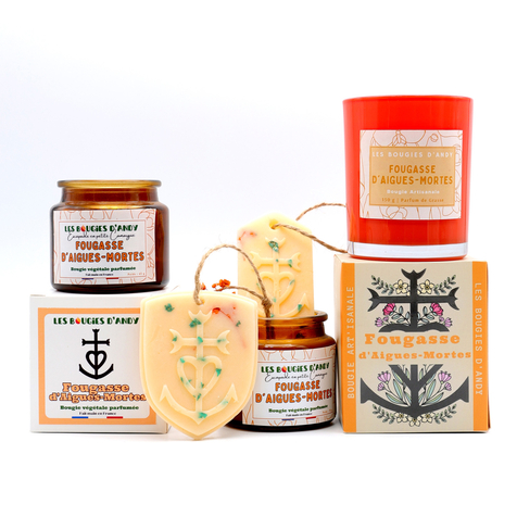 Les bougies d'Andy - suspensions parfumées - idées cadeaux Nîmes - Au 429 idées 