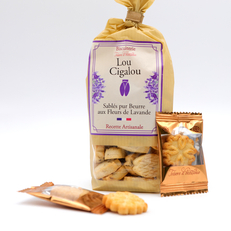 Sablés pur beurre lavande Lou Cigalou - Nîmes - Au 429 idées Codognan