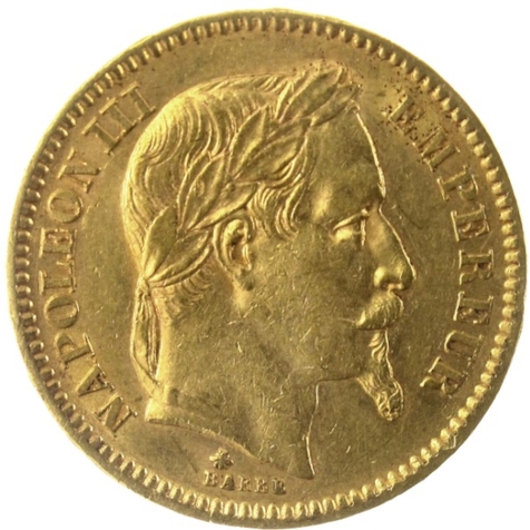 20 FRANCS NAPOLEON - CAP OR NUMISMATIQUE Nimes