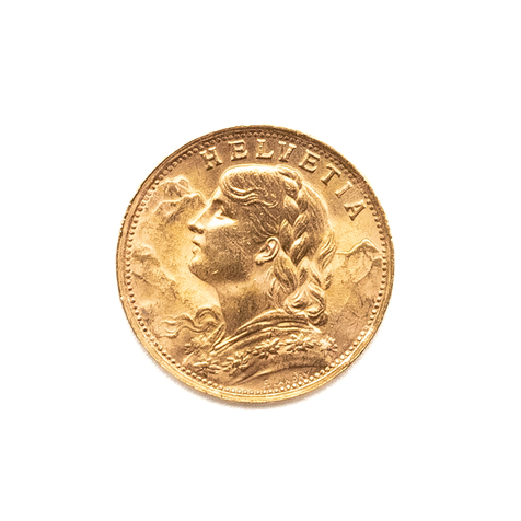 20 FRANCS SUISSE - CAP OR NUMISMATIQUE Nimes