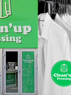 Clean'Up Pressing Nîmes Ville active vous reçoit pour l'entretien de vos vêtements et textiles