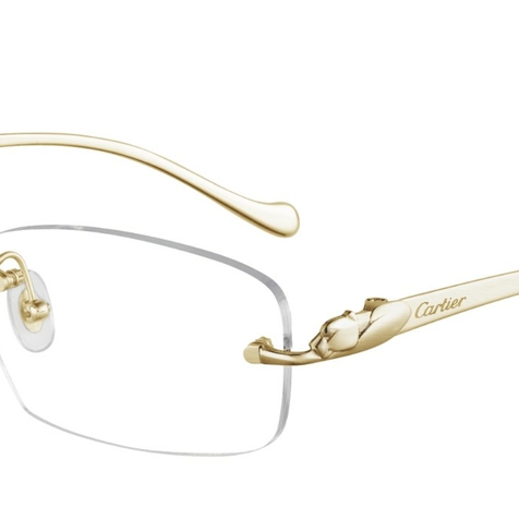 Lunette Cartier Panthère Or CHEZ LA BINOCLE NIMOISE A NIMES-MONTPELLIER-UZES-ALES-AVIGNON-ARLES