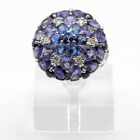 Bague Saphirs Nîmes bijouterie Thomas Nîmes 