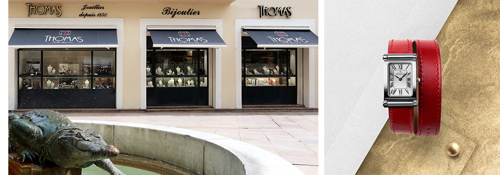 Bijouterie Thomas Joaillier Nîmes vous offre 5 ans de garantie sur les montres Michel Herbelin. Bijouterie Thomas Joaillier Nîmes vous offre 5 ans de garantie sur les montres Michel Herbelin.