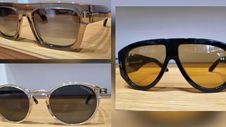 Chez la Binocle Nîmoise à Nîmes • nouvelles lunettes solaires Tom Ford