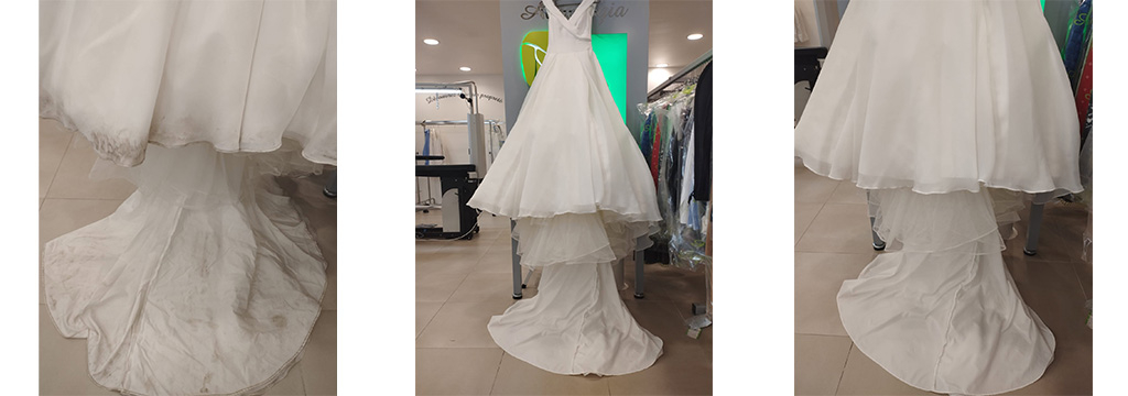 Aqualogia Nîmes • pressing des robes de mariées