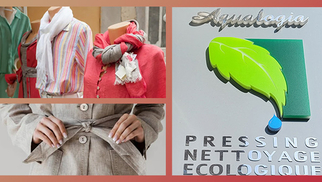 Aqualogia Nîmes, pressing écoresponsable, nettoie vos vêtements en lin en douceur.