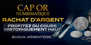 Cap or Numismatique Nîmes • Rachat et vente d'argent Nîmes